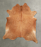 Solid Brown XX-Large Brazilian Cowhide Rug 8'3
