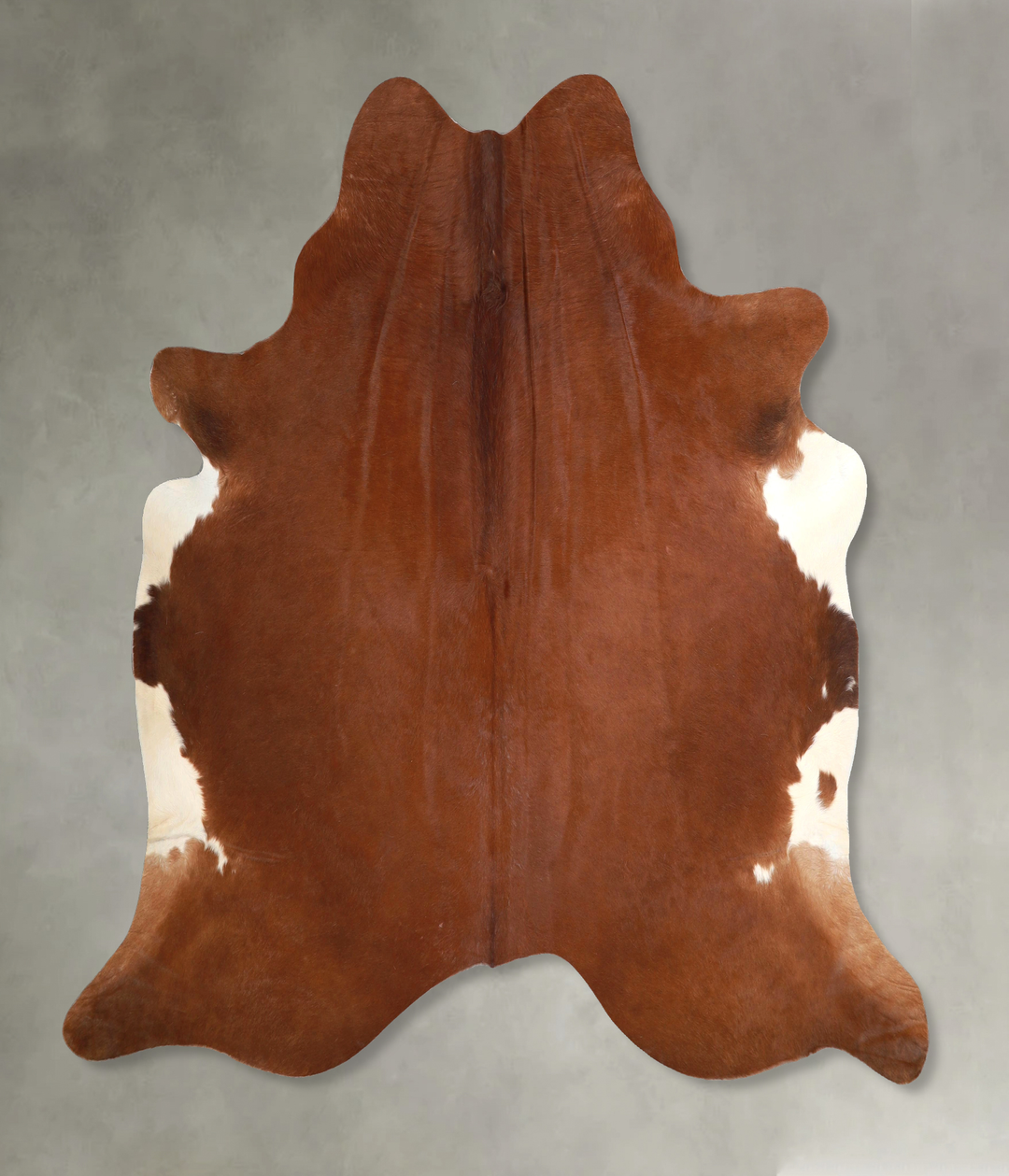 Solid Brown X-Large Brazilian Cowhide Rug 6'7"H x 6'7"W #A48911 by Hud
