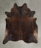 Chocolate X-Large Brazilian Cowhide Rug 7'2