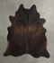 Chocolate X-Large Brazilian Cowhide Rug 7'1