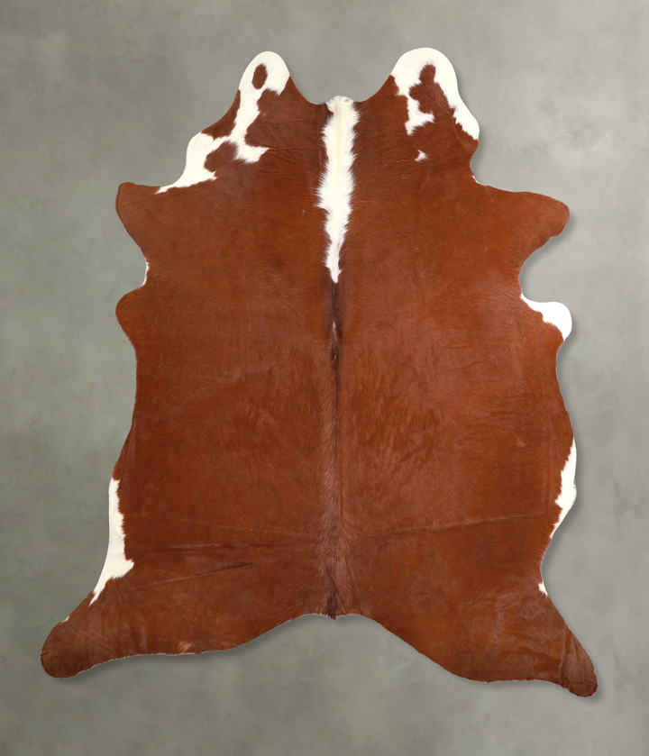 Hereford X-Large Brazilian Cowhide Rug 7'5"H x 6'2"W #A48943 by Hudson Hides