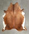 Light Caramel XX-Large Brazilian Cowhide Rug 8'1