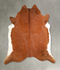 Medium Brindle X-Large Brazilian Cowhide Rug 6'9
