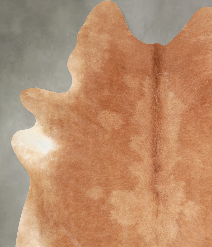 Beige X-Large Brazilian Cowhide Rug 7'6"H x 6'2"W #A48968 by Hudson Hides