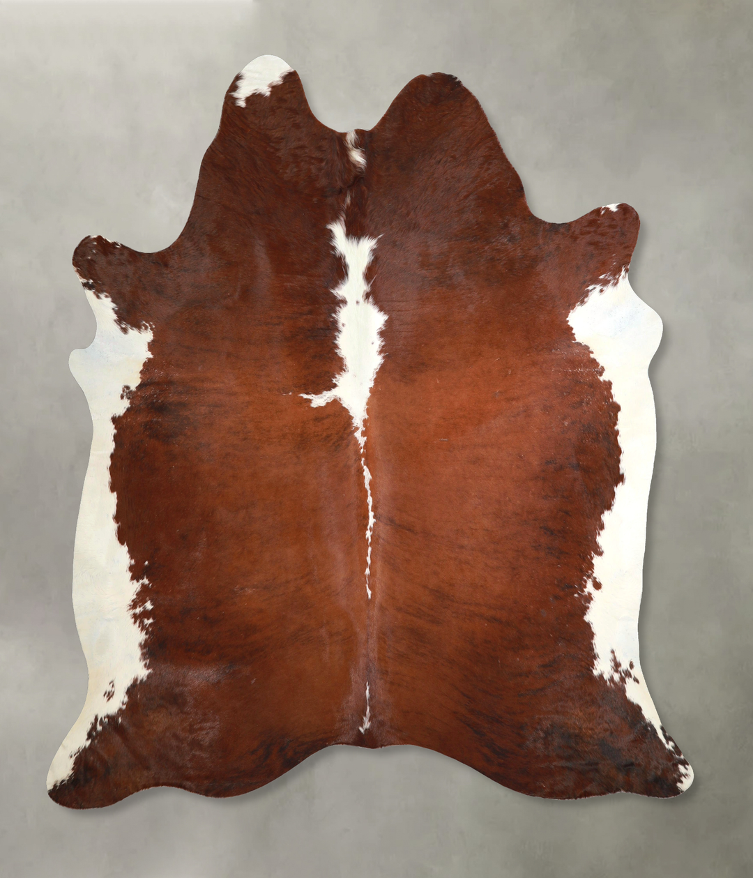Hereford XX-Large Brazilian Cowhide Rug 7'4"H x 6'10"W #A49003 by Huds
