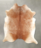 Light Caramel X-Large Brazilian Cowhide Rug 7'4