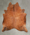 Medium Brindle X-Large Brazilian Cowhide Rug 7'6