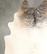 Grey Brindle XX-Large Brazilian Cowhide Rug 7'7"H x 6'9"W #A49074 by Hudson Hides