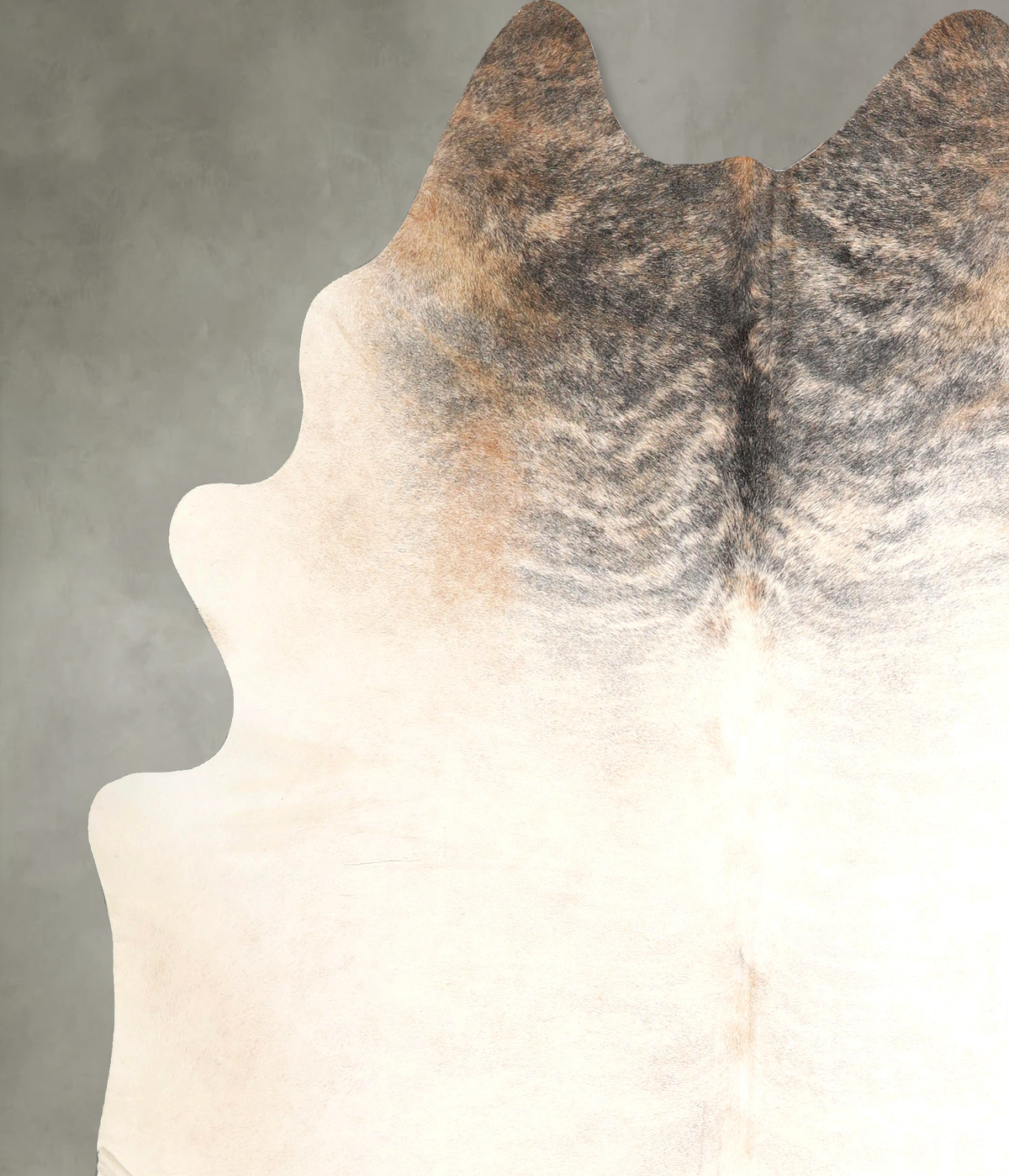 Grey Brindle Cowhide Rug #A49074