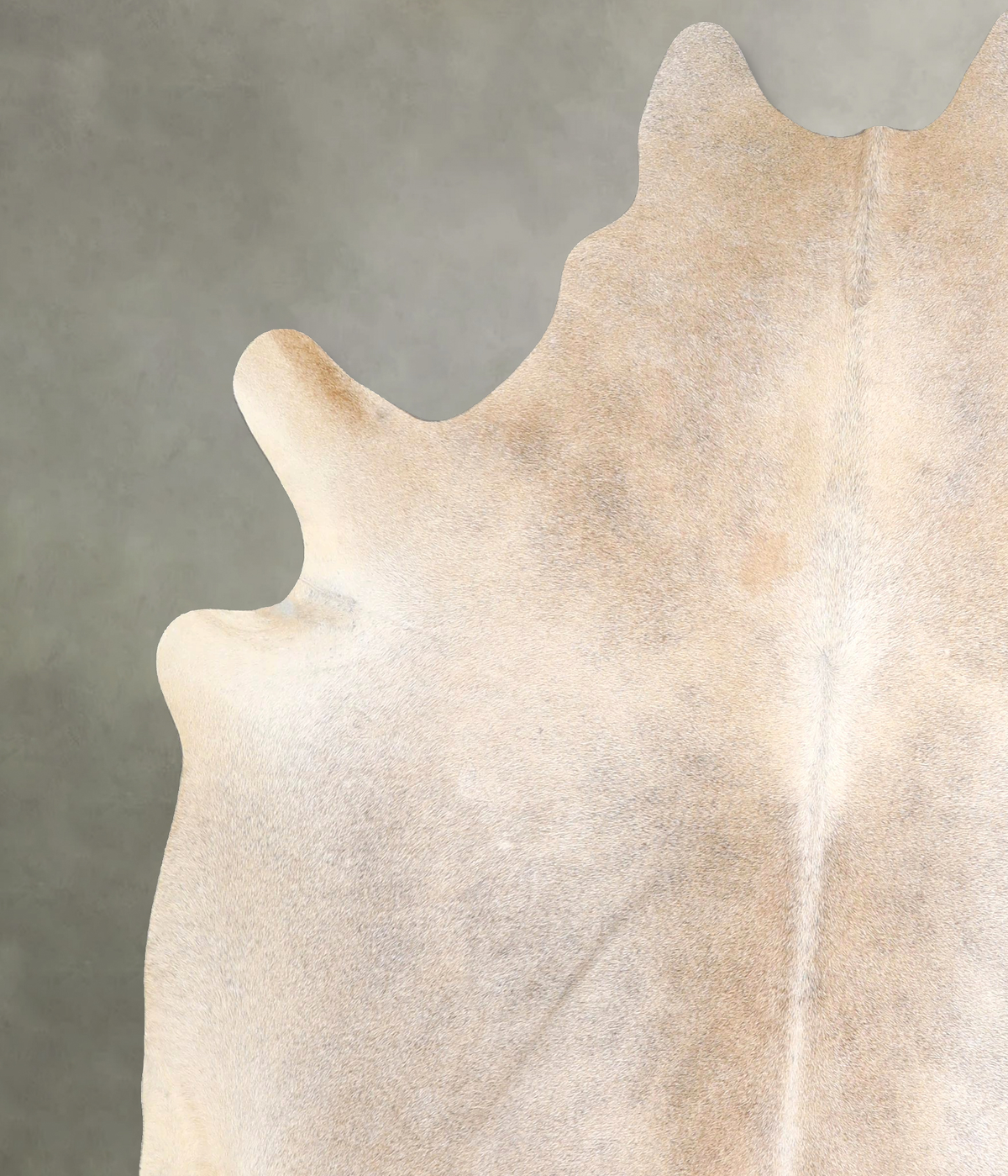 Grey with Beige X-Large Brazilian Cowhide Rug 7'4"H x 6'4"W #A49086 by Hudson Hides