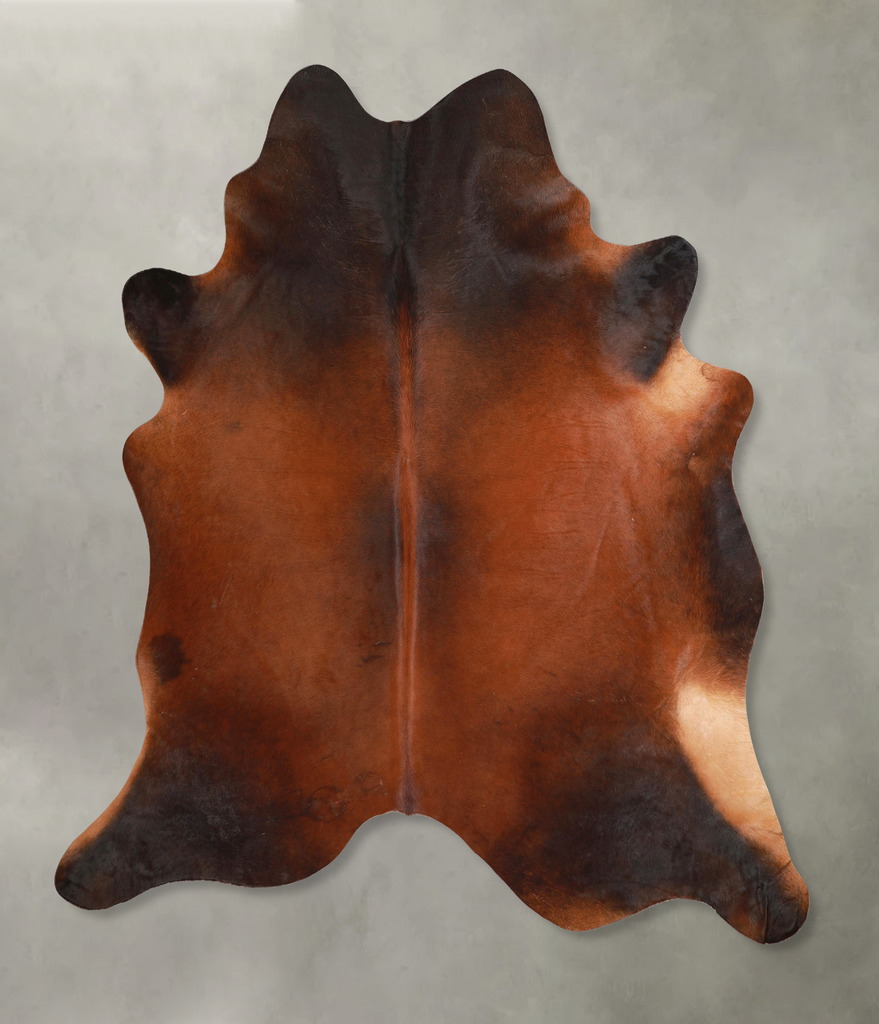 Warm Caramel XX-Large Brazilian Cowhide Rug 7'7"H x 7'0"W #A49094 by Hudson Hides