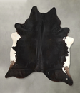 Black and White XX-Large Brazilian Cowhide Rug 8'7"H x 7'2"W #A49096 by Hudson Hides
