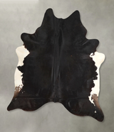 Black and White XX-Large Brazilian Cowhide Rug 8'7"H x 7'2"W #A49096 by Hudson Hides