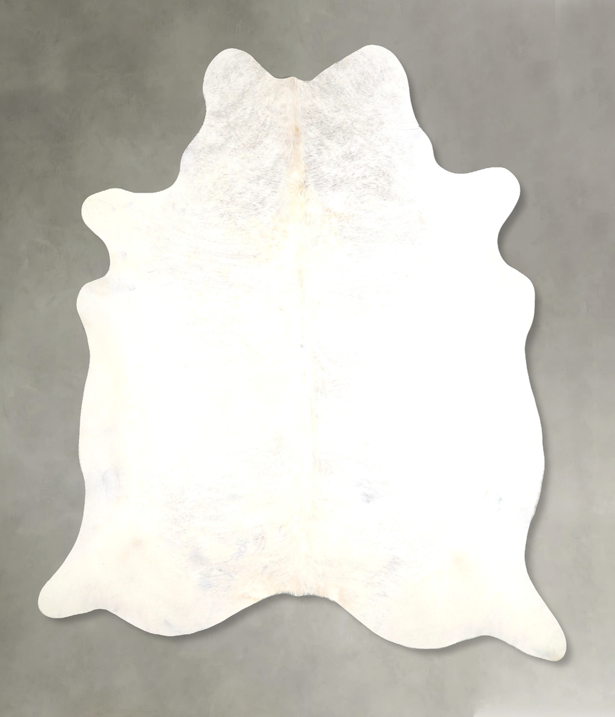 Light Grey XX-Large Brazilian Cowhide Rug 7'9"H x 7'0"W #A49100 by Hudson Hides