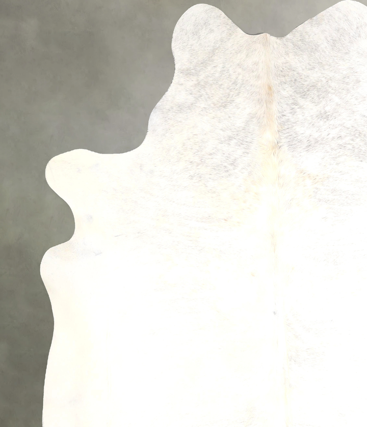 Light Grey XX-Large Brazilian Cowhide Rug 7'9"H x 7'0"W #A49100 by Hudson Hides