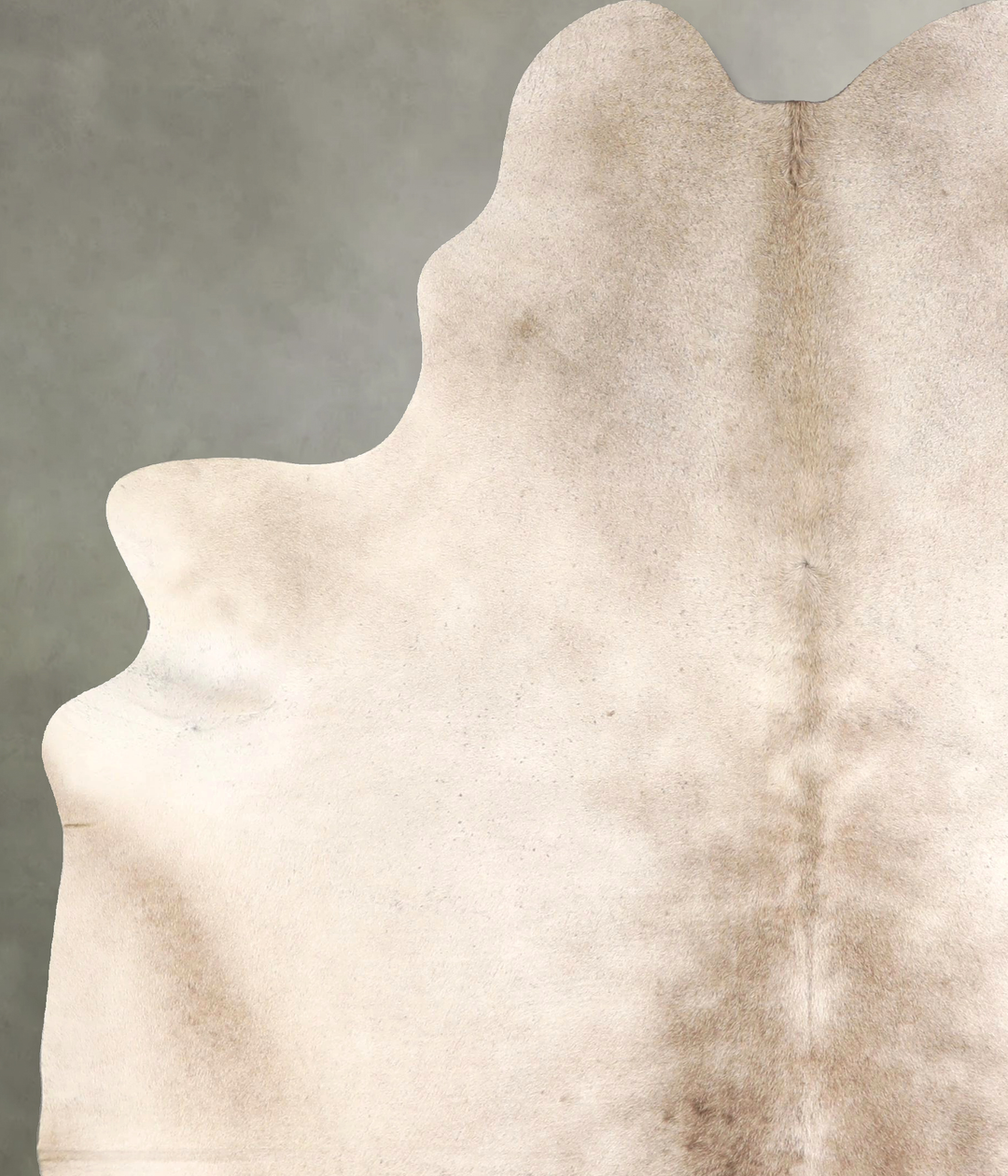 Taupe X-Large Brazilian Cowhide Rug 7'2"H x 5'8"W #A49111 by Hudson Hi