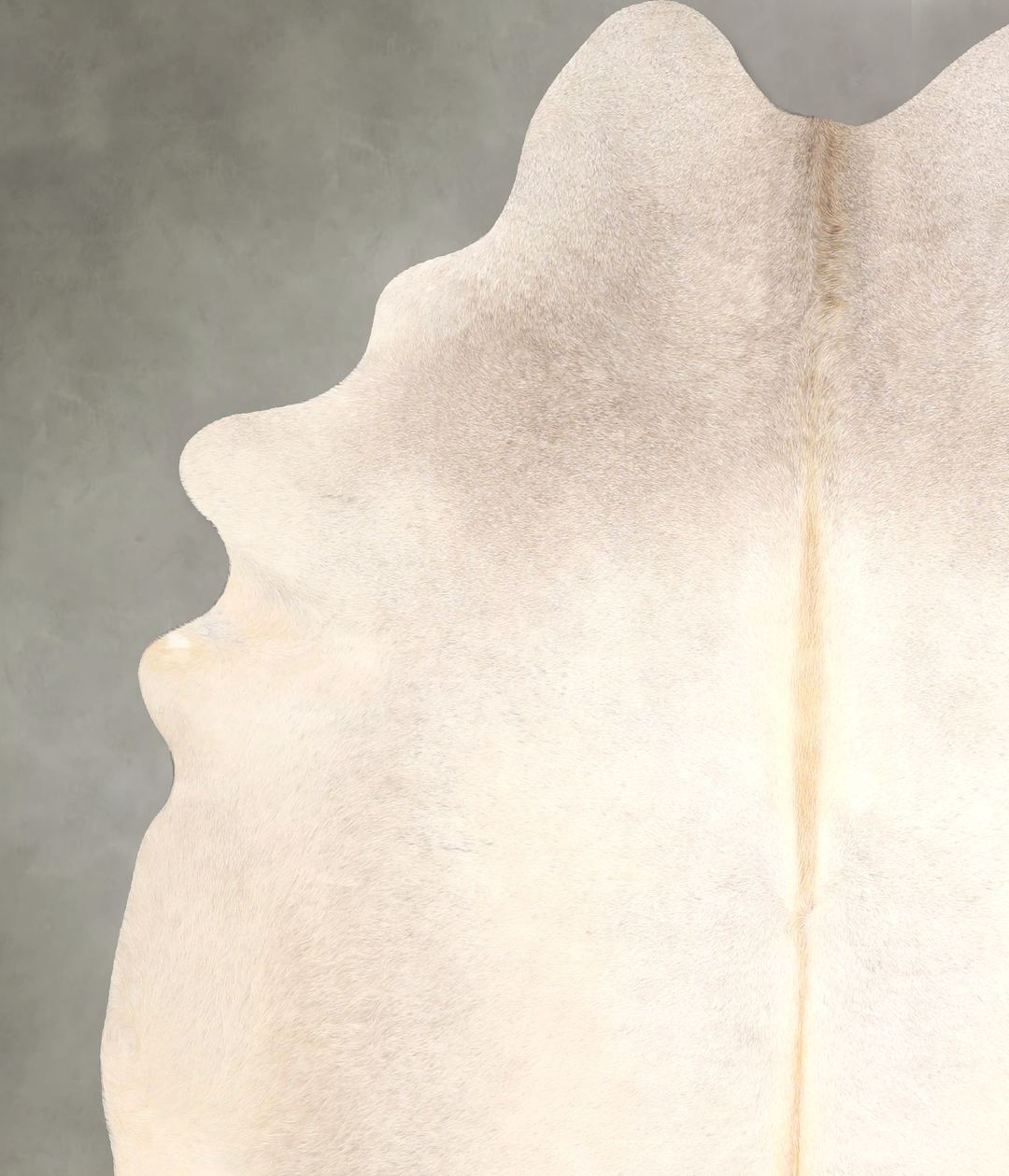 Taupe X-Large Brazilian Cowhide Rug 7'3"H x 6'2"W #A49117 by Hudson Hi