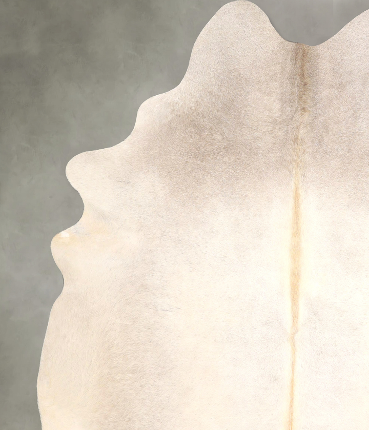 Taupe X-Large Brazilian Cowhide Rug 7'3"H x 6'2"W #A49117 by Hudson Hides