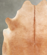 Beige X-Large Brazilian Cowhide Rug 7'7"H x 6'6"W #A49150 by Hudson Hides