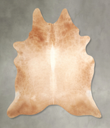 Beige XX-Large Brazilian Cowhide Rug 7'9"H x 6'6"W #A49161 by Hudson Hides