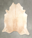 Palomino XX-Large Brazilian Cowhide Rug 7'9"H x 7'10"W #A49167 by Hudson Hides