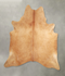 Beige XX-Large Brazilian Cowhide Rug 7'8