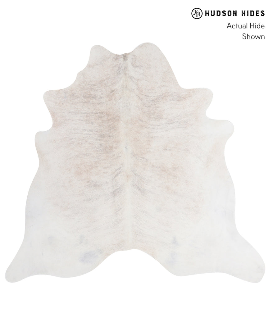 Grey Brindle X-Large Brazilian Cowhide Rug 6'5"H x 6'11"W #A4919 by Hudson Hides