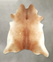 Light Caramel XX-Large Brazilian Cowhide Rug 7'5