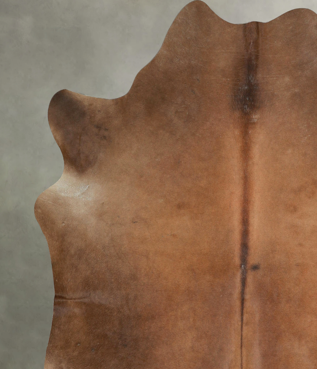 Chocolate X-Large Brazilian Cowhide Rug 7'4"H x 6'8"W #A49206 by Hudso