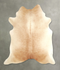 Beige XX-Large Brazilian Cowhide Rug 7'8