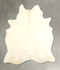 Ivory with Beige X-Large Brazilian Cowhide Rug 7'0
