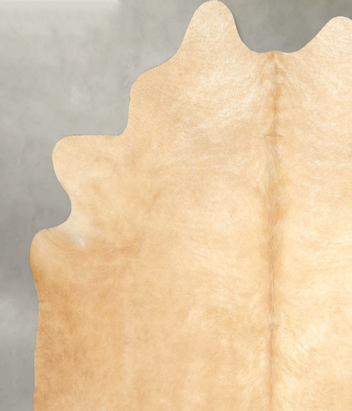 Palomino X-Large Brazilian Cowhide Rug 7'3"H x 6'9"W #A49290 by Hudson Hides