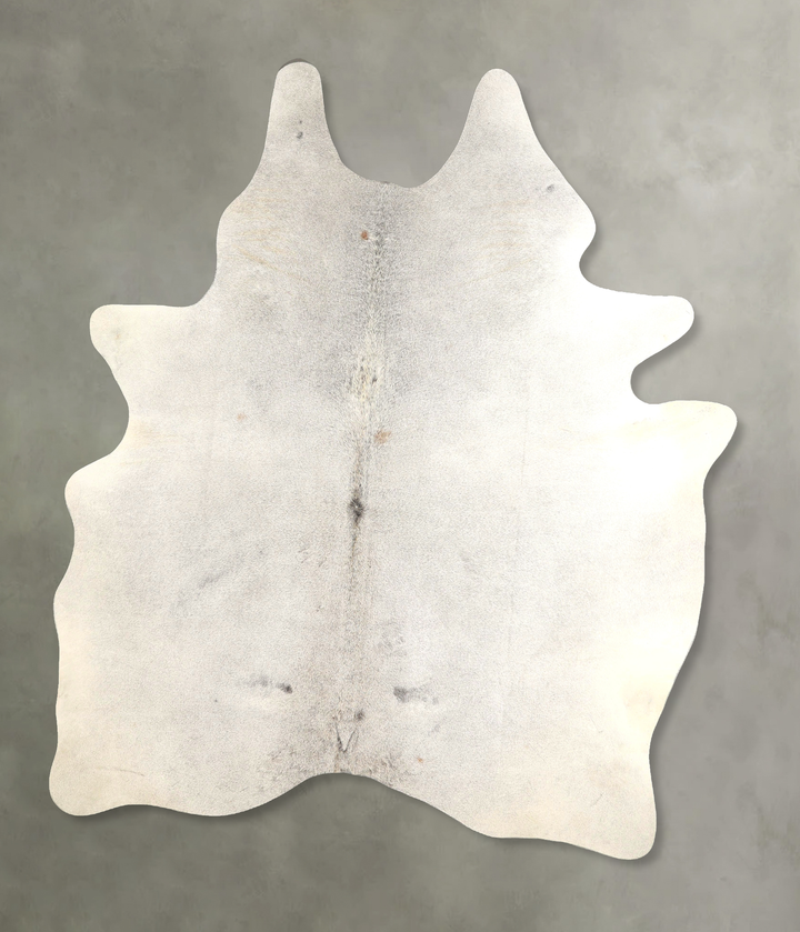 Medium Grey X-Large Brazilian Cowhide Rug 8'0"H x 5'11"W #A49293 by Hudson Hides