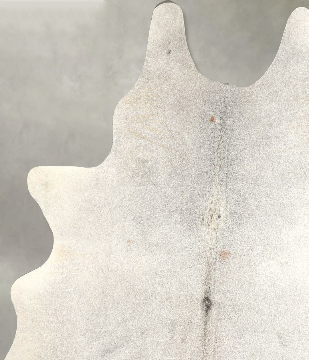 Medium Grey X-Large Brazilian Cowhide Rug 8'0"H x 5'11"W #A49293 by Hu