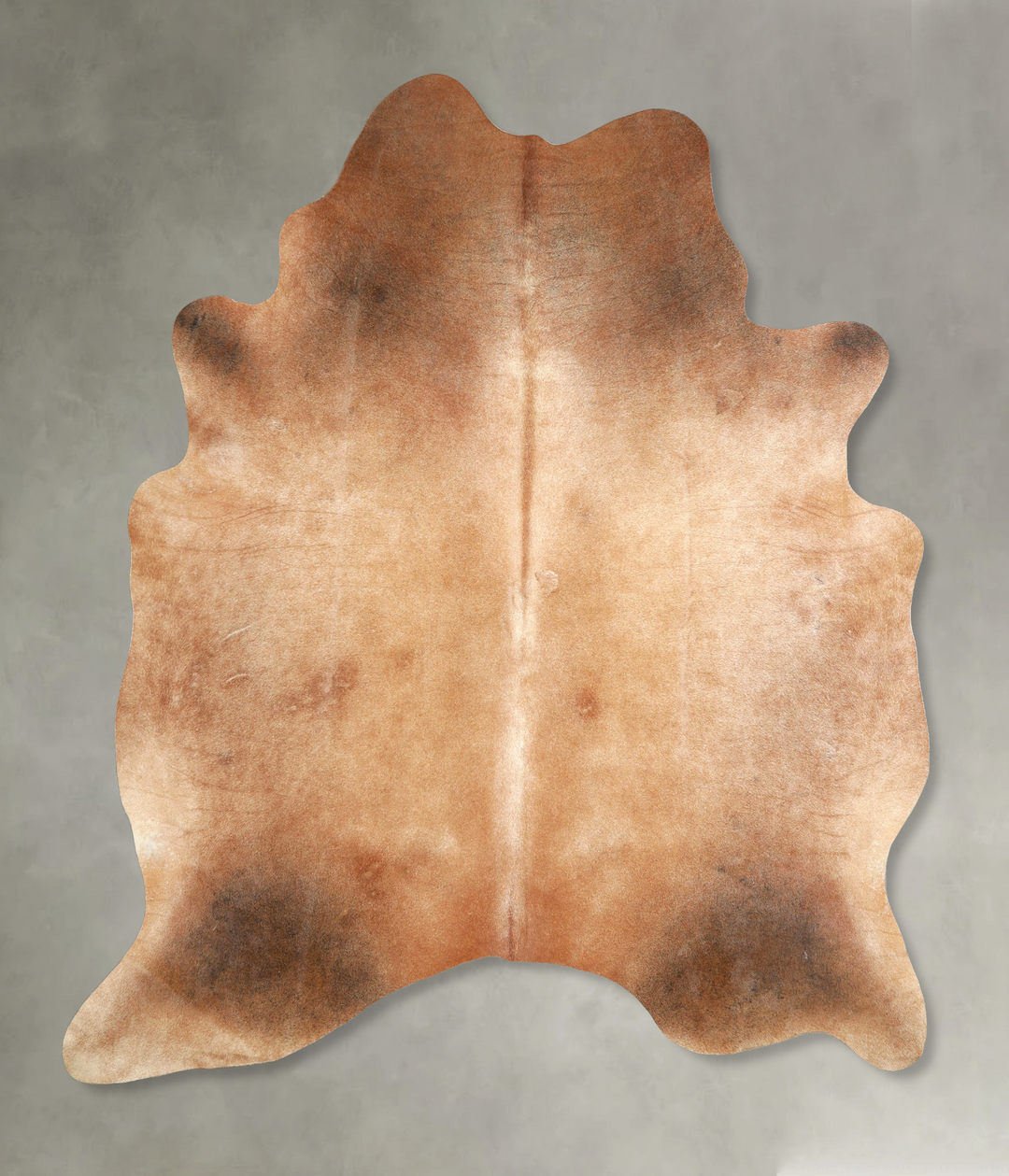 Light Caramel X-Large Brazilian Cowhide Rug 7'2"H x 6'5"W #A49297 by H