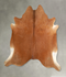 Solid Brown XX-Large Brazilian Cowhide Rug 7'8