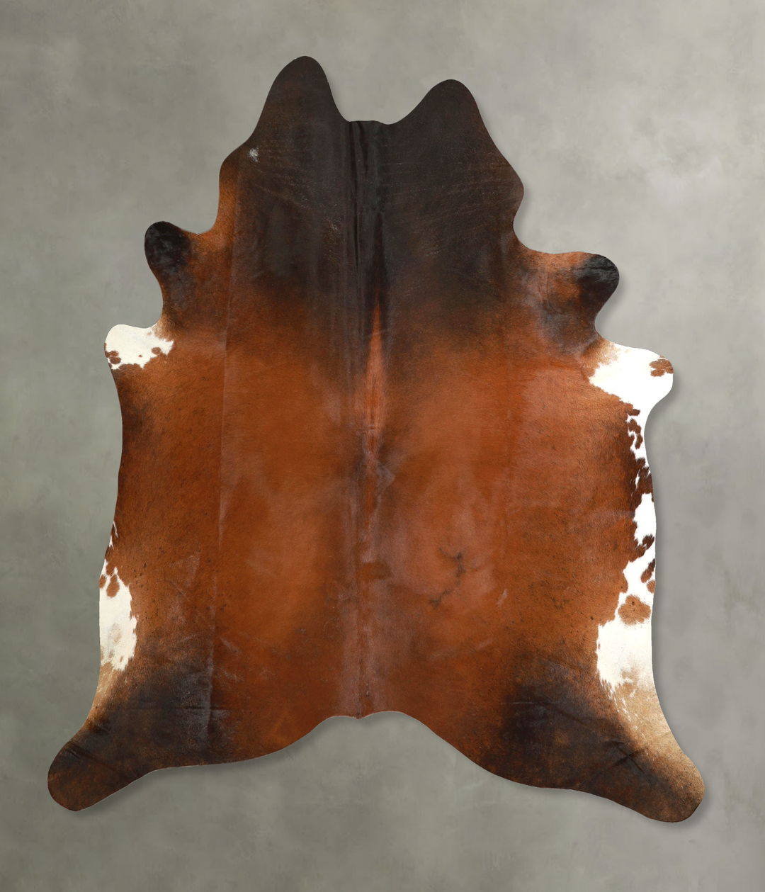 Warm Caramel X-Large Brazilian Cowhide Rug 7'5"H x 6'7"W #A49356 by Hu