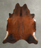 Warm Caramel XX-Large Brazilian Cowhide Rug 7'2