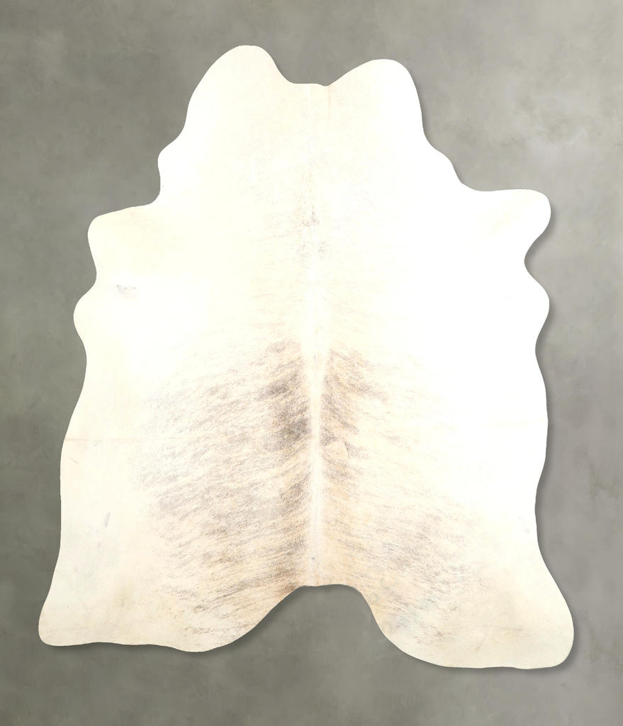Light Brindle X-Large Brazilian Cowhide Rug 7'2"H x 5'10"W #A49398 by Hudson Hides