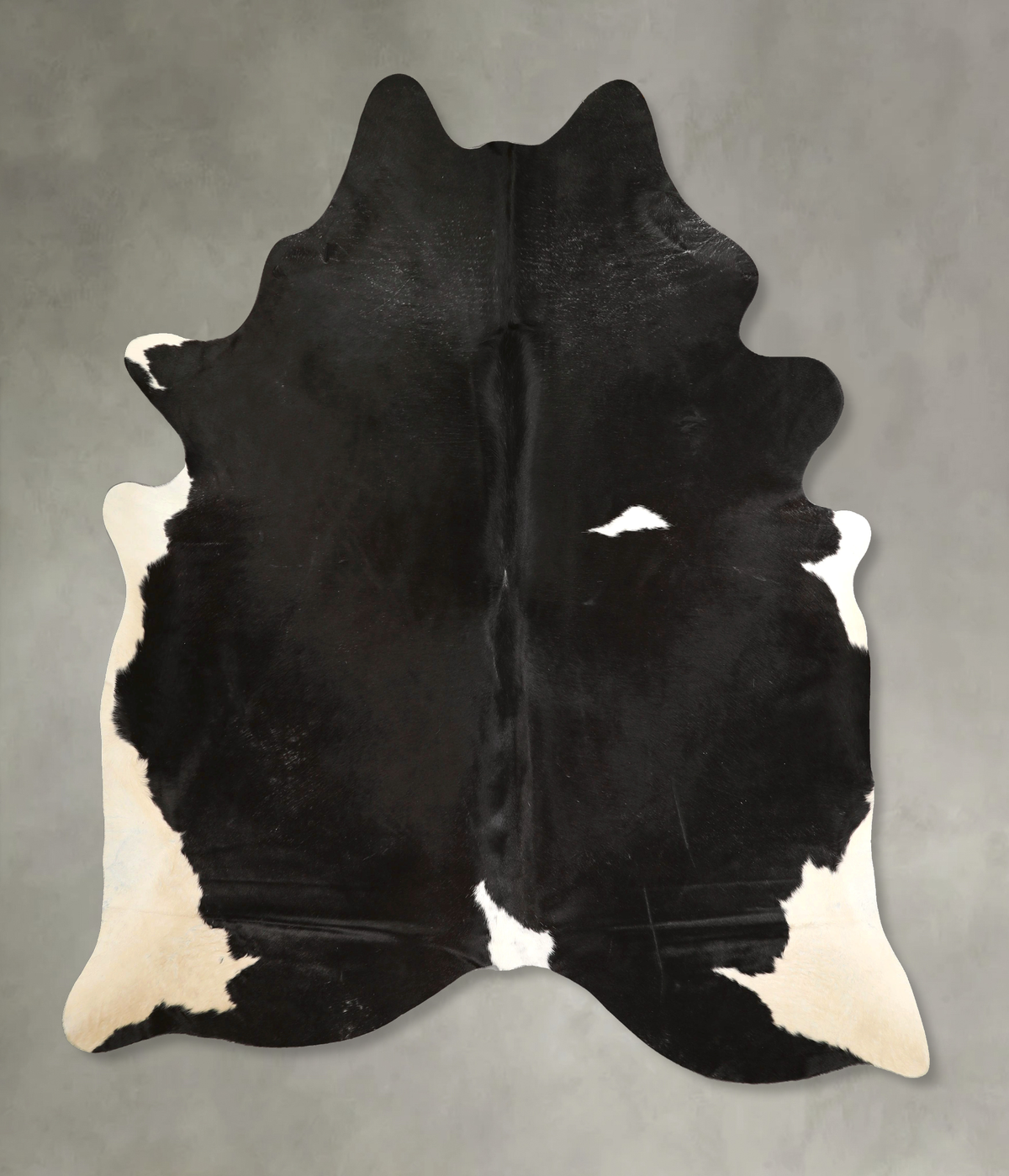 Black and White Cowhide Rug #A49401