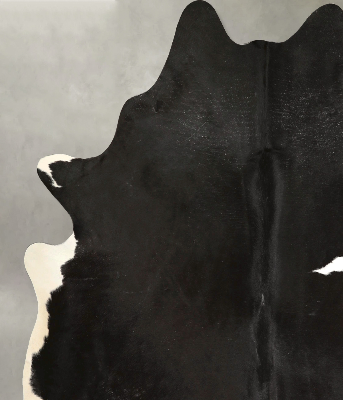 Black and White Cowhide Rug #A49401