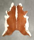 Hereford X-Large Brazilian Cowhide Rug 7'1"H x 7'0"W #A49436 by Hudson Hides