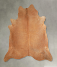 Solid Brown XX-Large Brazilian Cowhide Rug 7'8"H x 7'5"W #A49442 by Hudson Hides
