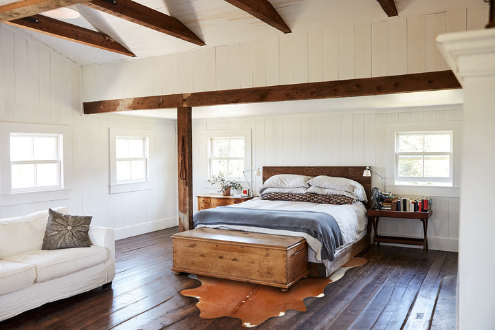 Solid Brown X-Large Brazilian Cowhide Rug 7'3"H x 6'3"W #A49446 by Hudson Hides