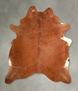 Medium Brindle XX-Large Brazilian Cowhide Rug 7'6"H x 6'8"W #A49453 by Hudson Hides