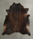 Chocolate X-Large Brazilian Cowhide Rug 7'1"H x 6'8"W #A49459 by Hudson Hides