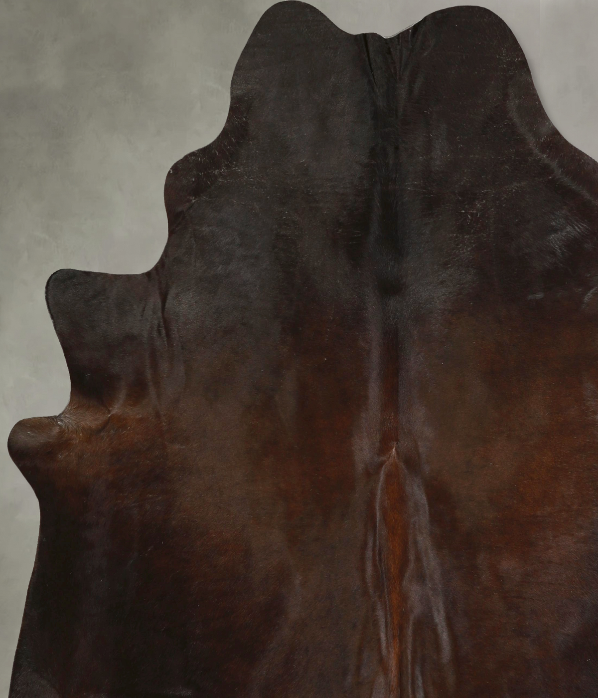 Chocolate XX-Large Brazilian Cowhide Rug 7'9"H x 6'10"W #A49464 by Hudson Hides