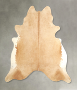 Palomino XX-Large Brazilian Cowhide Rug 7'8"H x 6'11"W #A49470 by Hudson Hides