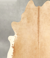Palomino XX-Large Brazilian Cowhide Rug 7'8"H x 6'11"W #A49470 by Hudson Hides