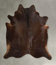 Chocolate X-Large Brazilian Cowhide Rug 7'4"H x 6'8"W #A49480 by Hudson Hides